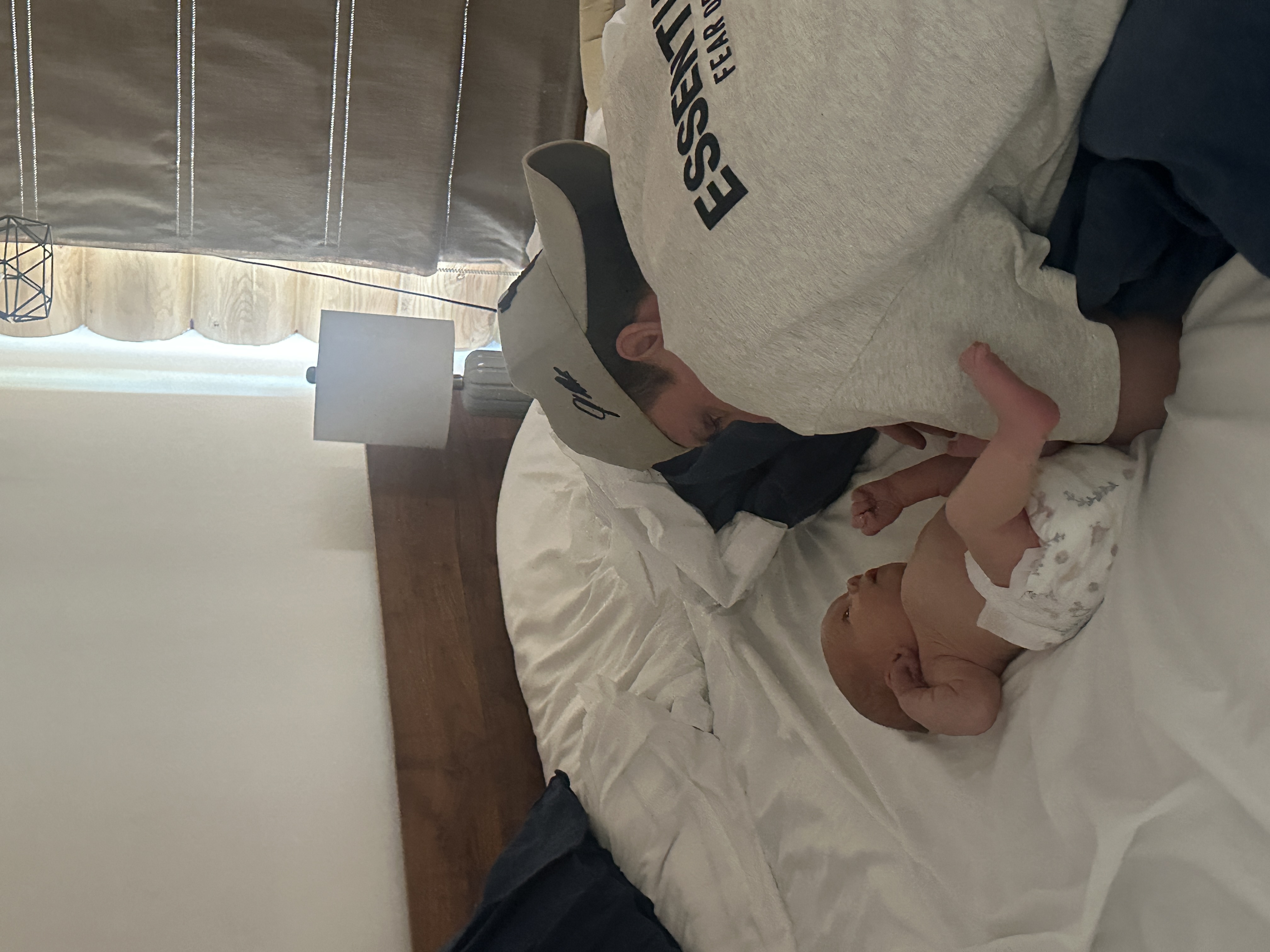 Jared with his son, Neo